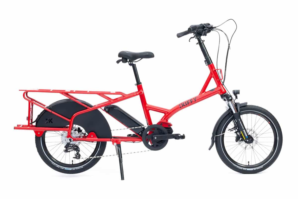 Kiffy Capsule MT Smart e-cargo bike 2023 couleur Ruby Red