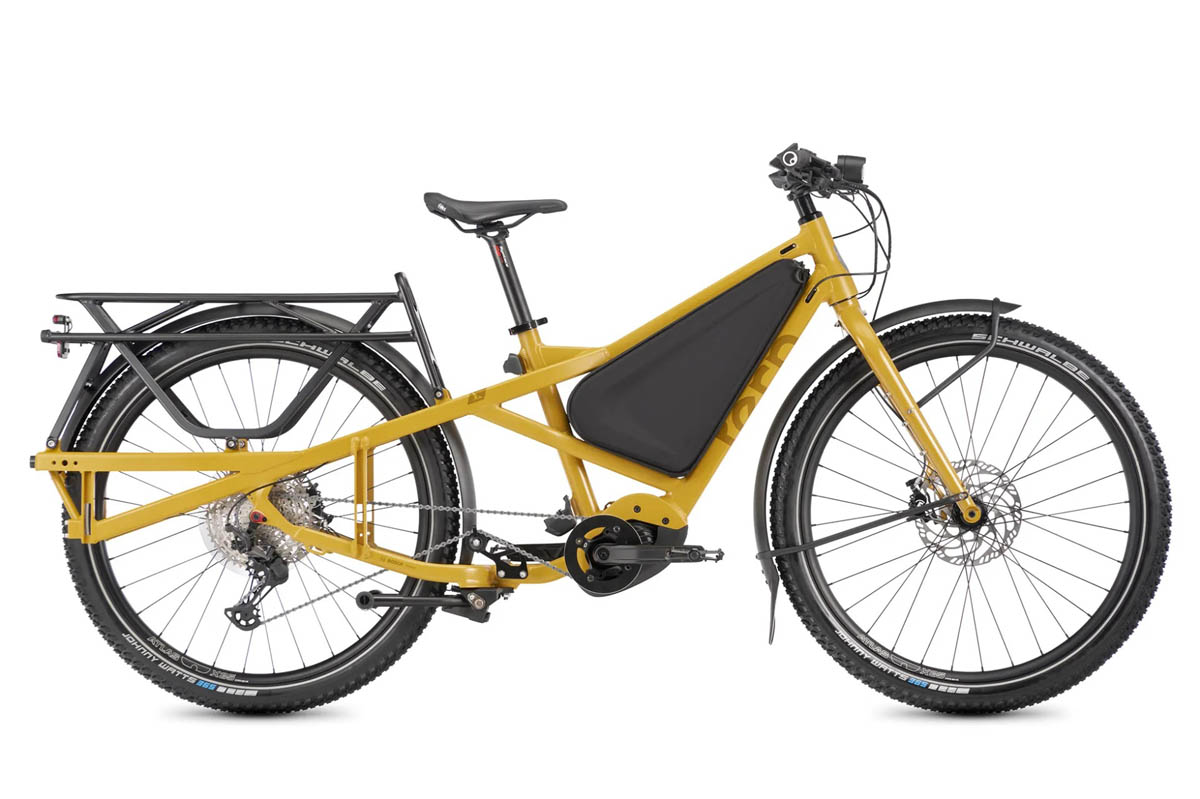 Tern Orox S12 vélo électrique (29") en la couleur Satin Highland Yellow