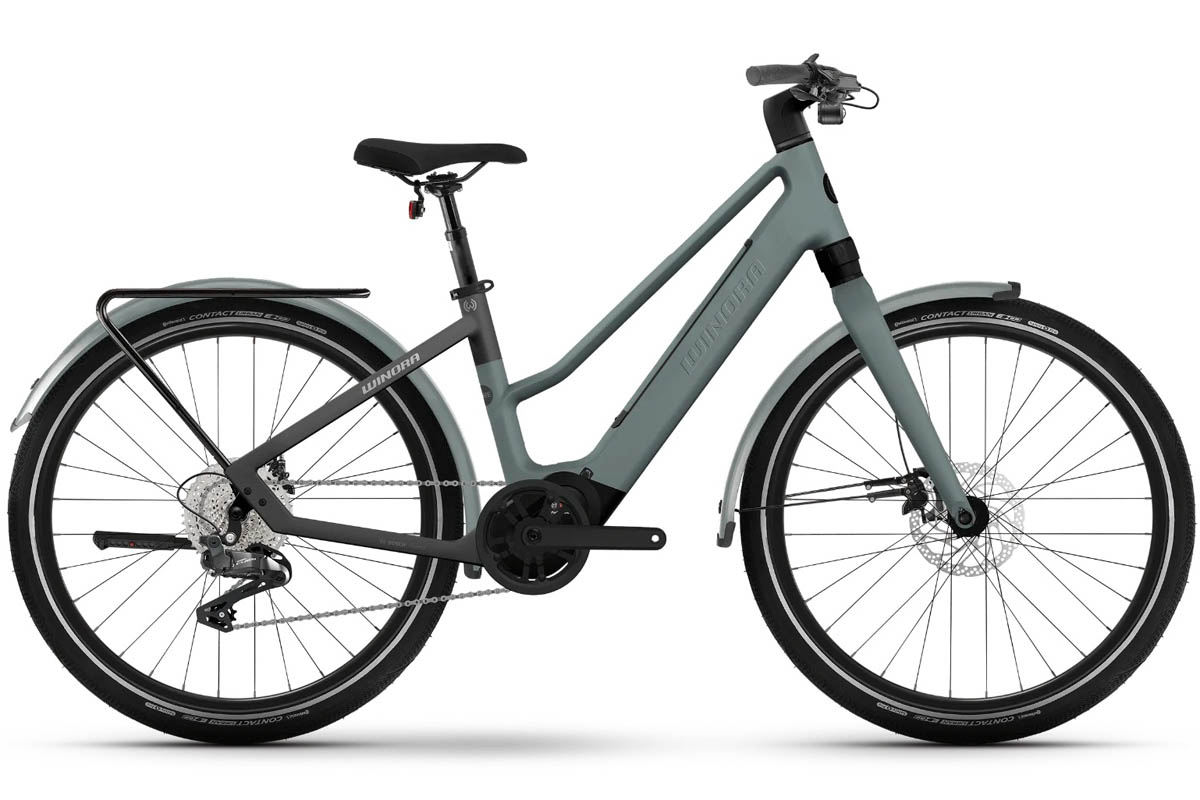 Vélo électrique Winora iRide Pure X10 avec le cadre Mid