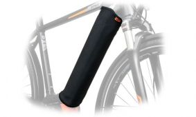 NC-17 4314 housse de protection universelle pour vélo électrique standard  pour batterie dans le tube diagonal couvercle thermique de batterie, noir